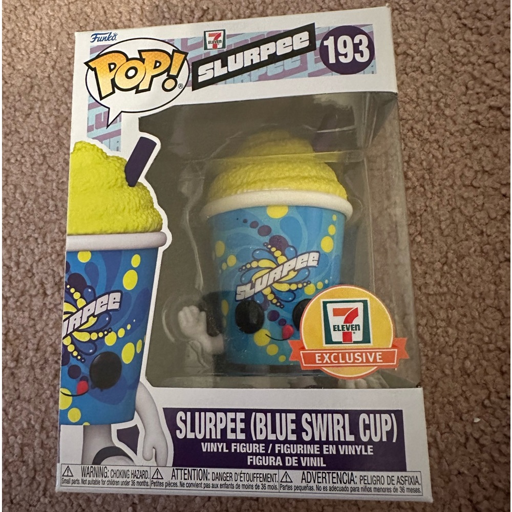 Funko Pop! Vinyl: 7-11 Slurpee - Slurpee (Blue Swirl Cup) - 7-11 Slurpee